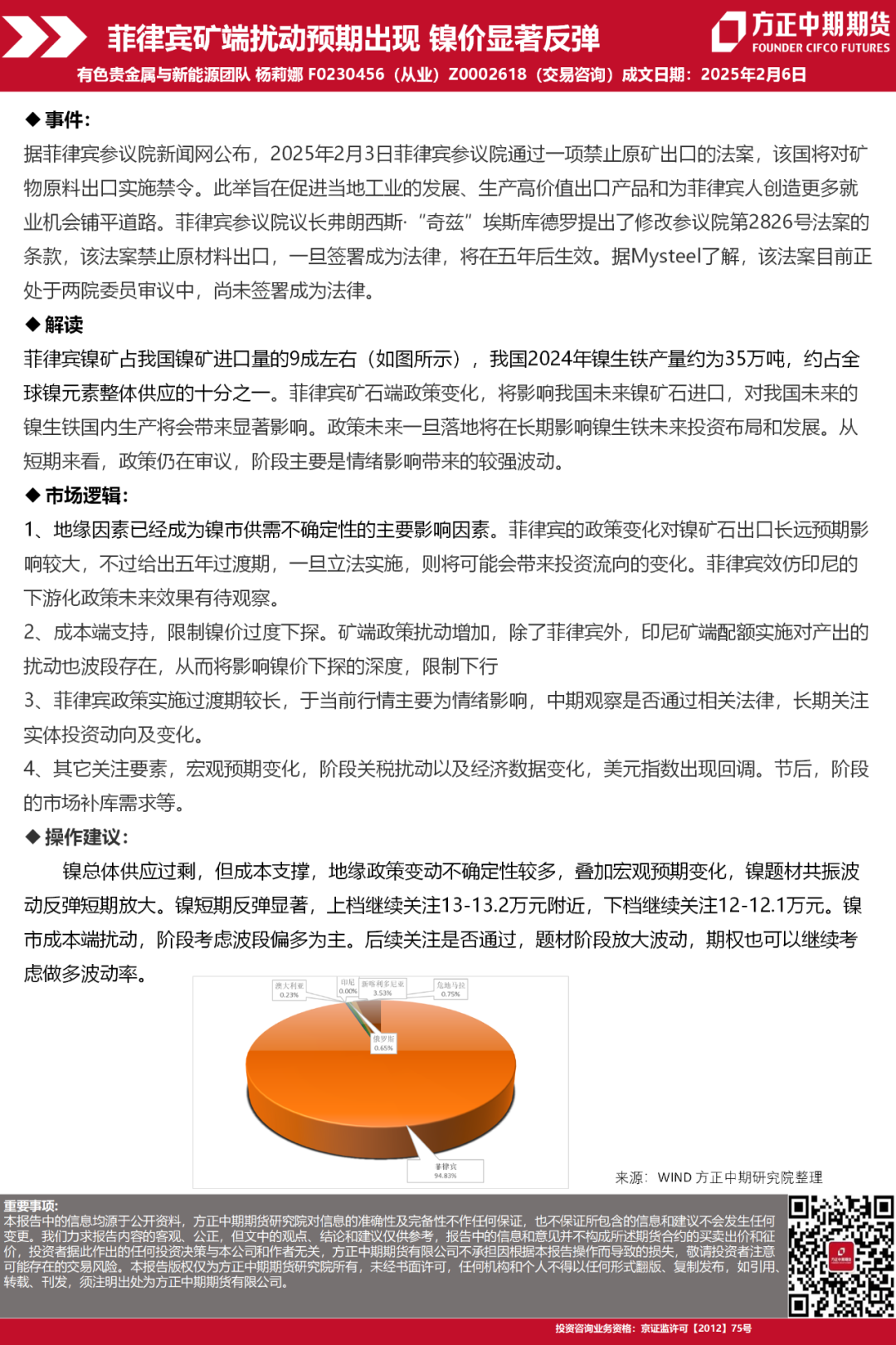 菲律賓鎳礦最新動態(tài)，科技革新引領(lǐng)鎳的力量重塑未來生活
