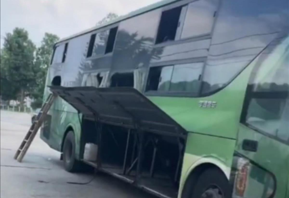 大巴車最新視頻，自然之旅的心靈探索，重拾寧靜的旅程