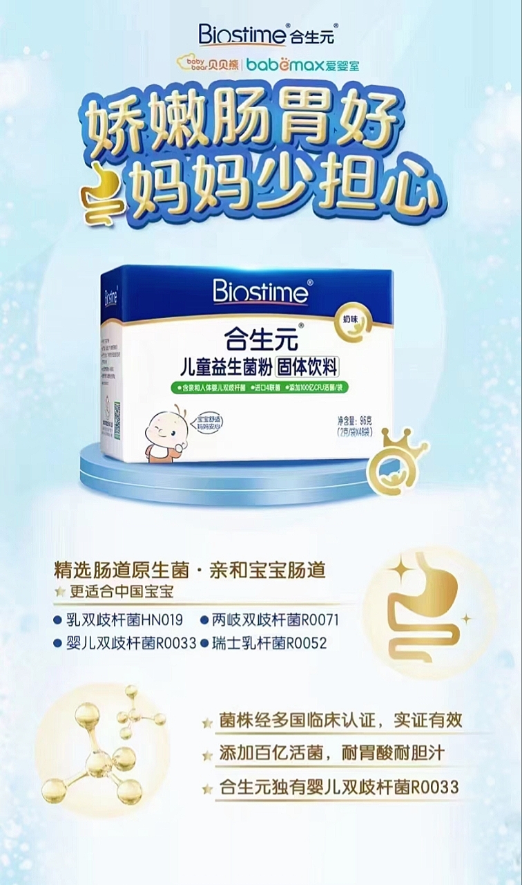 合生元益生菌最新版，小益生菌與家庭幸福的日常奇跡